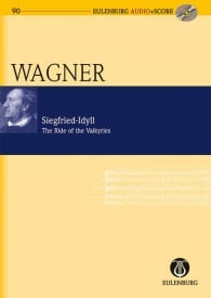 Wagner: Siegfried-Idyll / The Ride of the Valkyries (Study Score + CD) published by Eulenburg